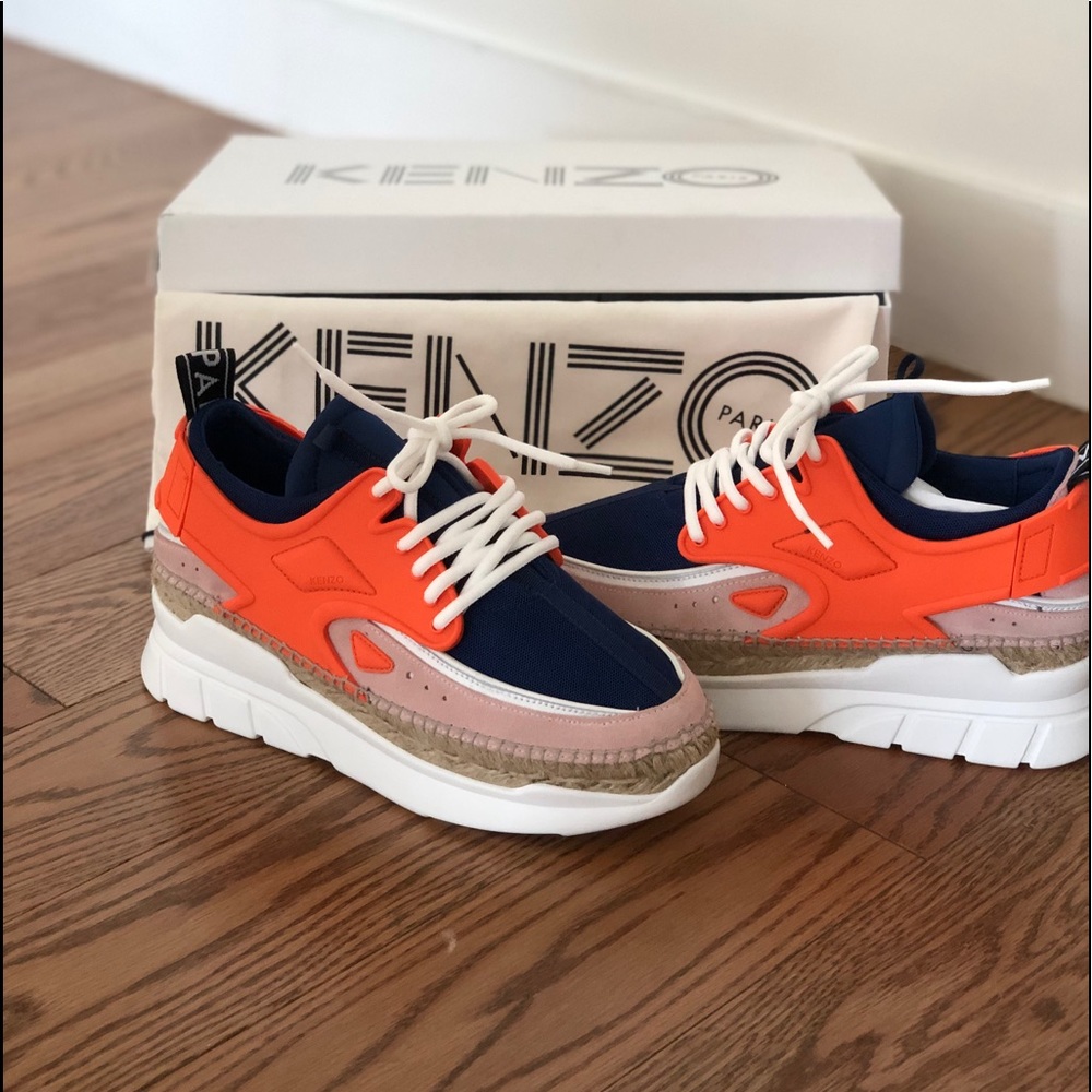 KENZO espadrille sneakers SZ 8 BNIB